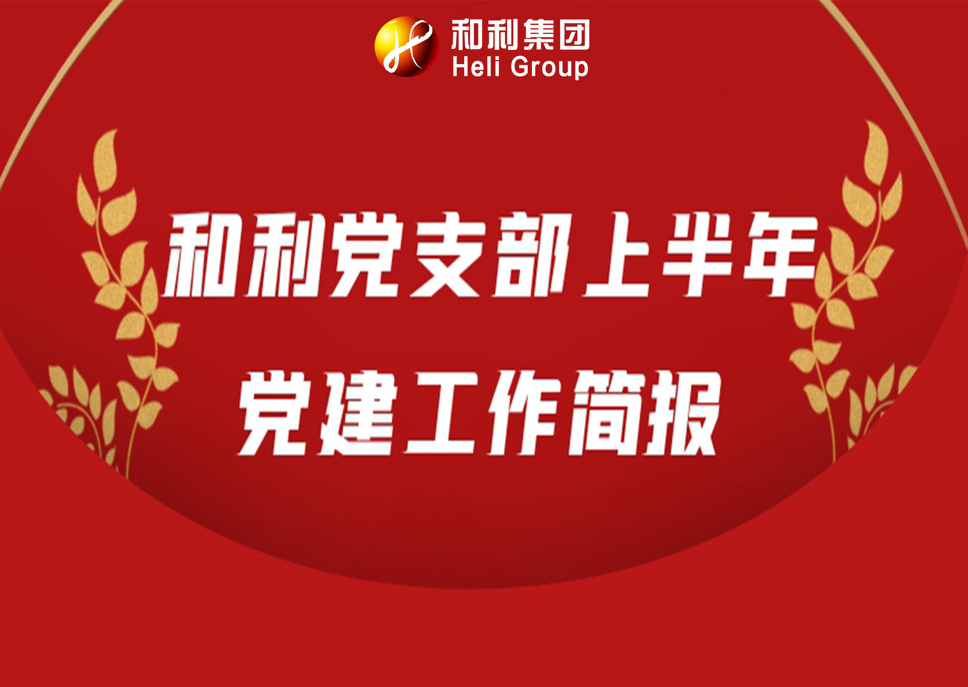和利黨支部上半年黨建工作簡報(bào)